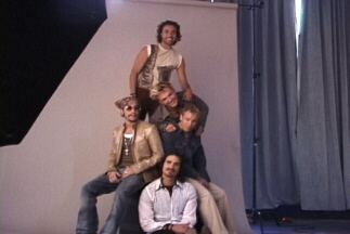 Backstage at the Spring 2001 TV Guide Cover Photo Shoot -- shamelessly ripped from backstreetboys.com